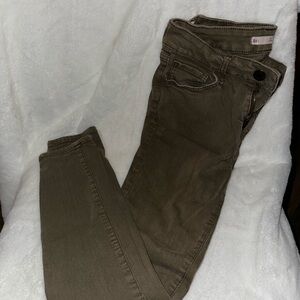 Women's Olive Jeans